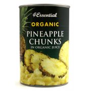 Essential Trading Pineapple Chunks In Organic Juice 400g